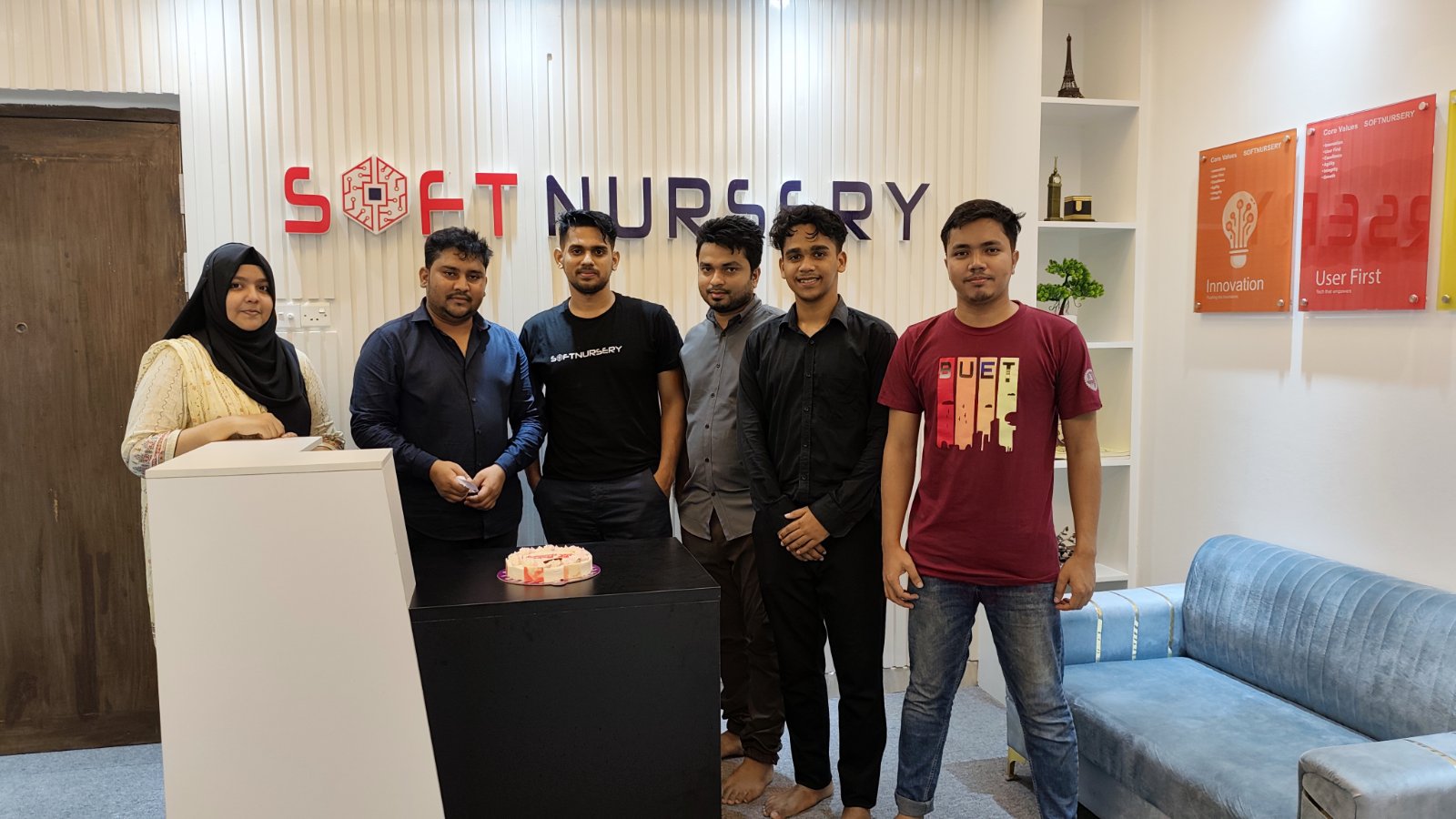 AI & Software Professionals Team Photo SoftNursery